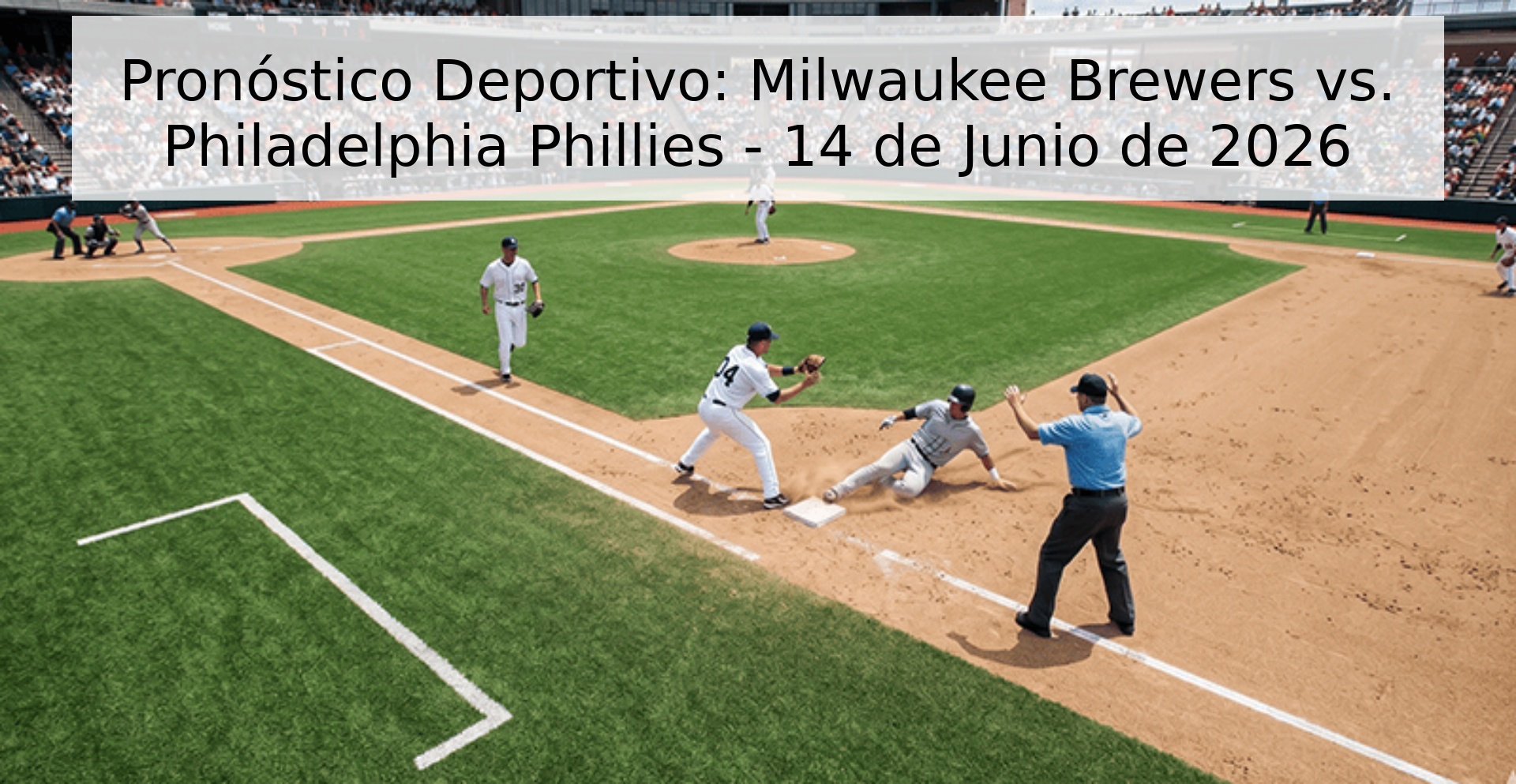 Pronóstico Deportivo: Milwaukee Brewers vs. Philadelphia Phillies - 14 de Junio de 2026