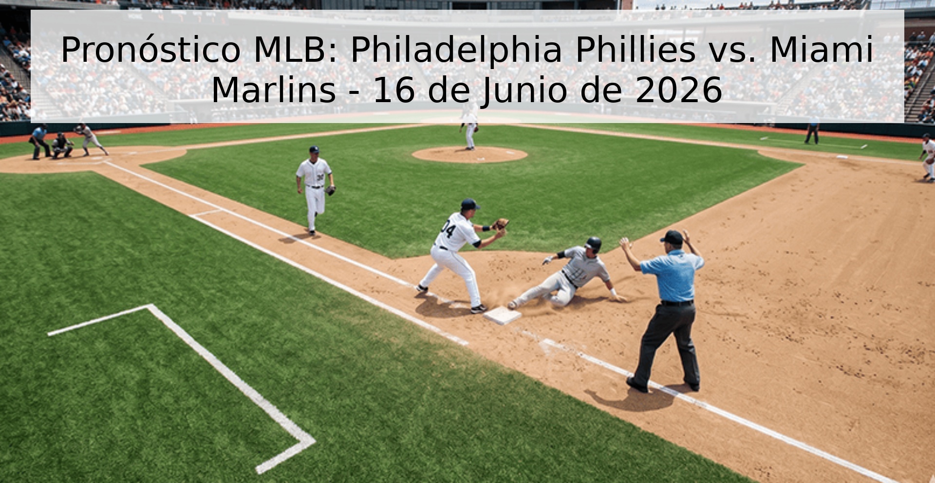 Pronóstico MLB: Philadelphia Phillies vs. Miami Marlins - 16 de Junio de 2026