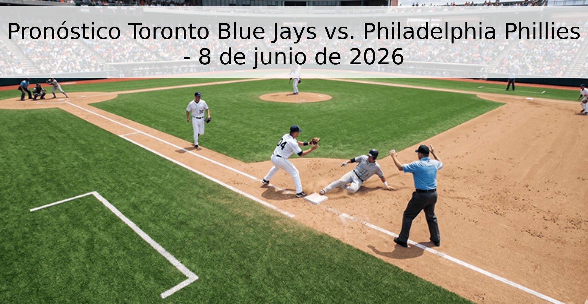 Pronóstico Toronto Blue Jays vs. Philadelphia Phillies - 8 de junio de 2026 Pronóstico Toronto Blue Jays vs. Philadelphia Phillies - 8 de junio de 2026