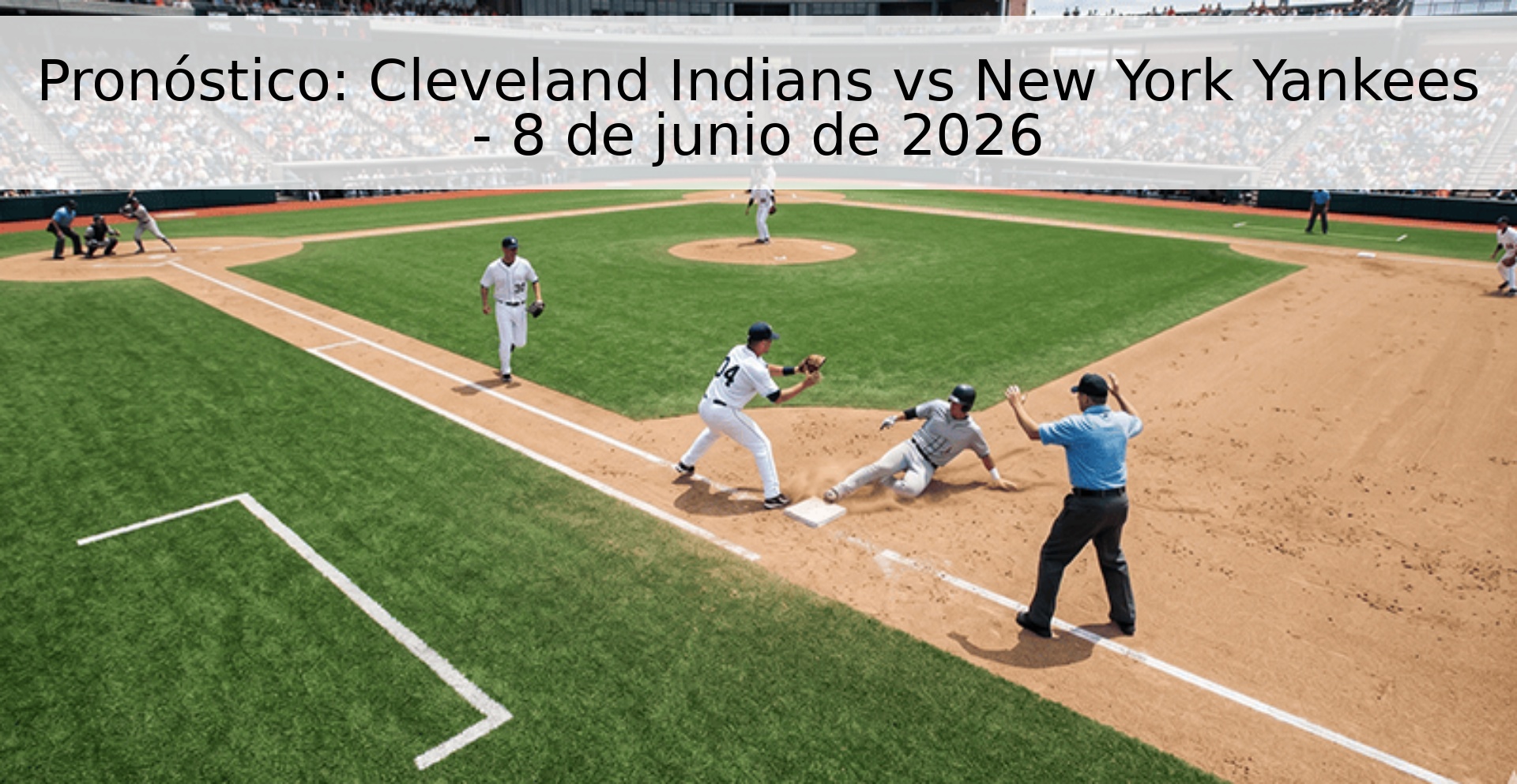 Pronóstico: Cleveland Indians vs New York Yankees - 8 de junio de 2026 Pronóstico: Cleveland Indians vs New York Yankees - 8 de junio de 2026