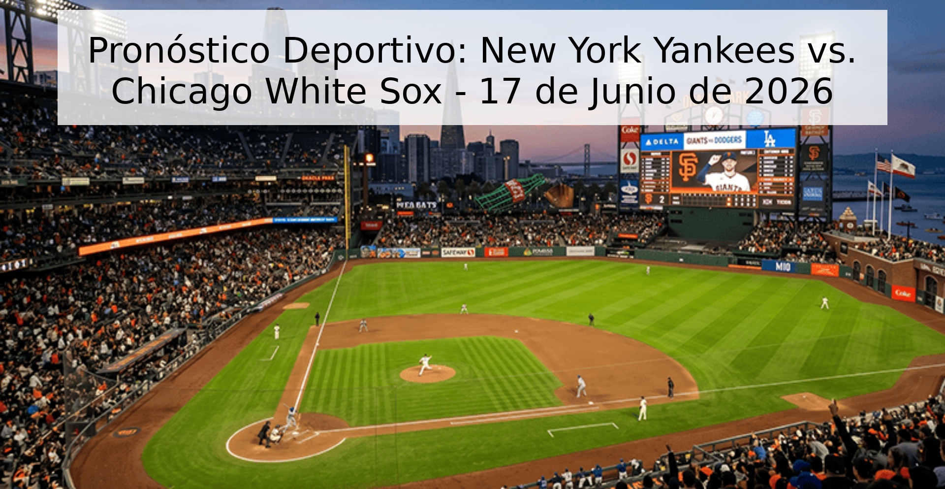 Pronóstico Deportivo: New York Yankees vs. Chicago White Sox - 17 de Junio de 2026 Pronóstico Deportivo: New York Yankees vs. Chicago White Sox - 17 de Junio de 2026