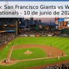 Pronóstico: San Francisco Giants vs Washington Nationals – 10 de junio de 2026