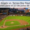 Los Angeles Angels vs. Tampa Bay Rays: Pronóstico y Análisis para el 13 de Junio de 2026