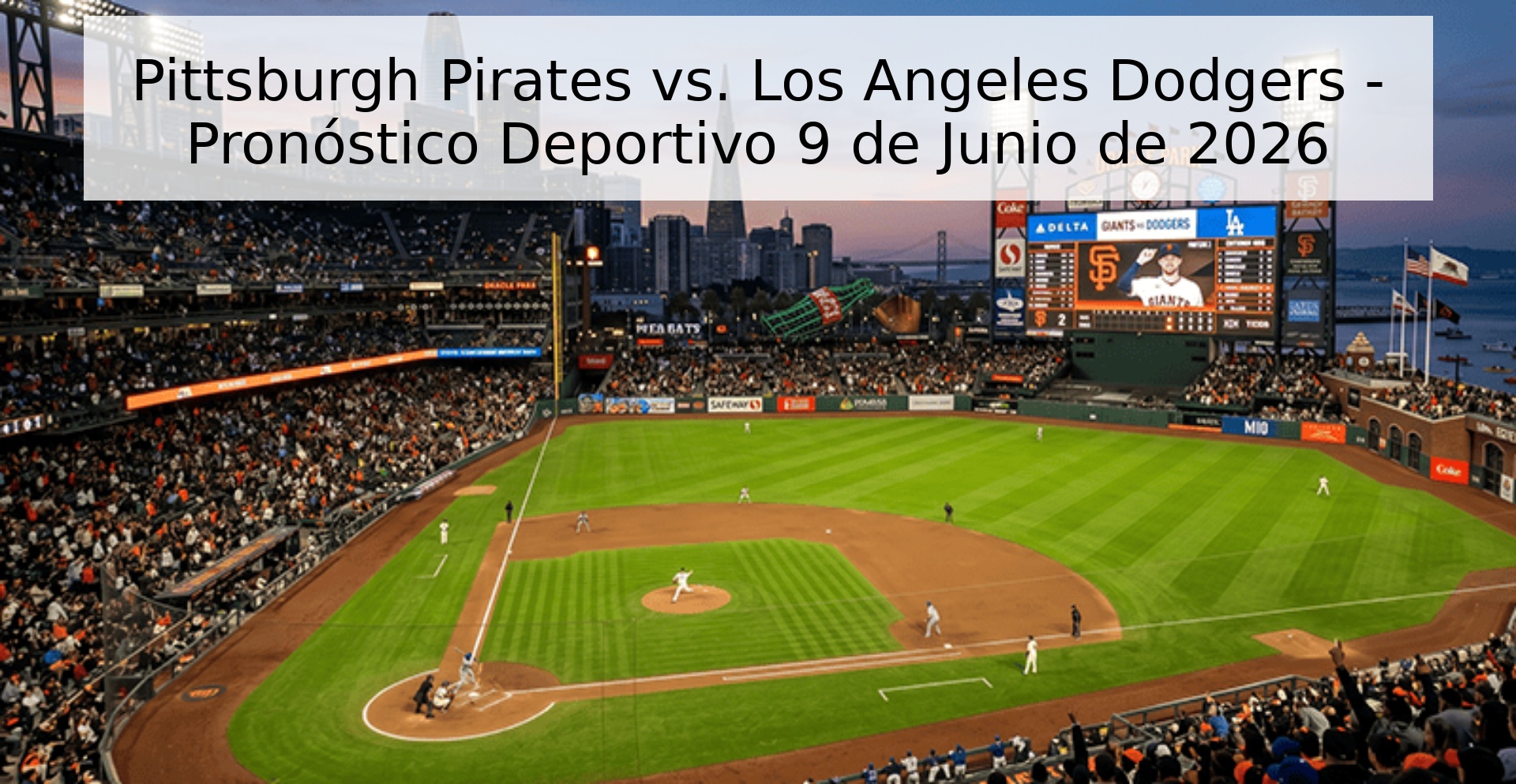 Pittsburgh Pirates vs. Los Angeles Dodgers - Pronóstico Deportivo 9 de Junio de 2026