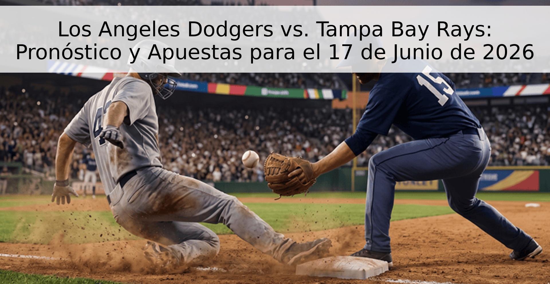 Los Angeles Dodgers vs. Tampa Bay Rays: Pronóstico y Apuestas para el 17 de Junio de 2026 Los Angeles Dodgers vs. Tampa Bay Rays: Pronóstico y Apuestas para el 17 de Junio de 2026