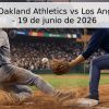Pronóstico: Oakland Athletics vs Los Angeles Angels – 19 de junio de 2026