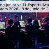 Bilibili Gaming Junior vs T1 Esports Academy – Asia Masters 2026 – 9 de Junio de 2026
