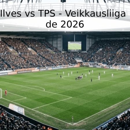 Pronóstico Ilves vs TPS – Veikkausliiga 13 de Junio de 2026