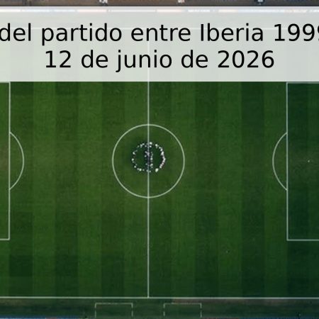 Pronóstico del partido entre Iberia 1999 y Spaeri – 12 de junio de 2026