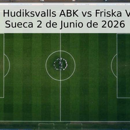 Pronóstico: Hudiksvalls ABK vs Friska Viljor – Copa Sueca 2 de Junio de 2026