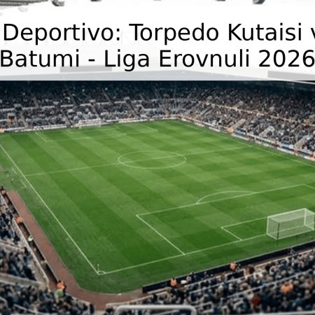 Pronóstico Deportivo: Torpedo Kutaisi vs. Dinamo Batumi – Liga Erovnuli 2026