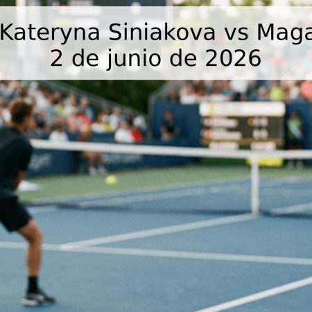 Pronóstico: Kateryna Siniakova vs Magali Kempen – 2 de junio de 2026