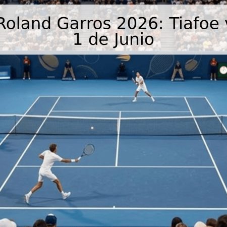 Pronóstico Roland Garros 2026: Tiafoe vs. Arnaldi – 1 de Junio