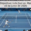 Pronóstico Deportivo: Lulu Sun vs. Mary Stoiana – 10 de Junio de 2026