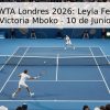 Pronóstico WTA Londres 2026: Leyla Fernandez vs. Victoria Mboko – 10 de Junio