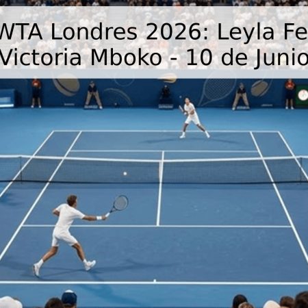 WTA London 2026 Prediction: Leyla Fernandez Vs. Victoria Mboko