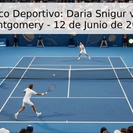 Pronóstico Deportivo: Daria Snigur vs. Robin Montgomery – 12 de Junio de 2026