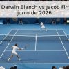 Pronóstico: Darwin Blanch vs Jacob Firnley – 13 de junio de 2026