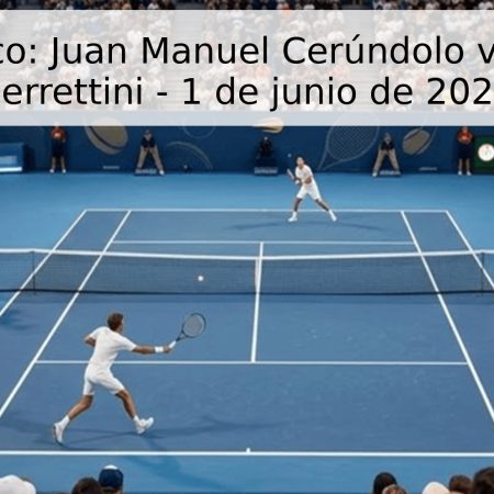 Pronóstico: Juan Manuel Cerúndolo vs Matteo Berrettini – 1 de junio de 2026