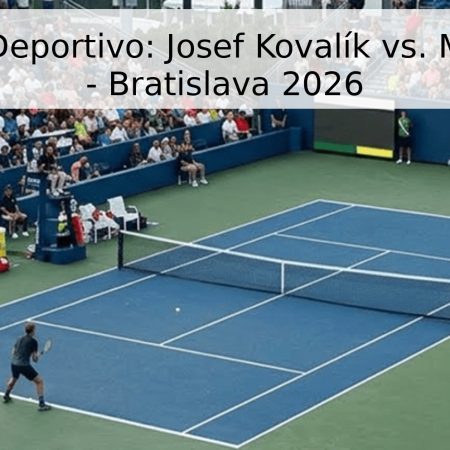 Pronóstico Deportivo: Josef Kovalík vs. Michal Krajčí – Bratislava 2026