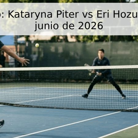 Pronóstico: Kataryna Piter vs Eri Hozumi – 11 de junio de 2026