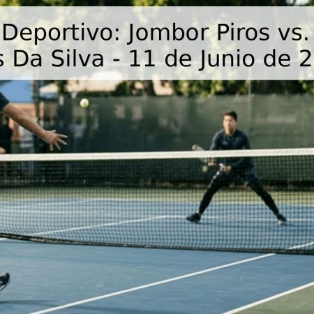 Pronóstico Deportivo: Jombor Piros vs. Joao Lucas Reis Da Silva – 11 de Junio de 2026
