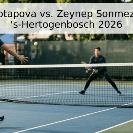 Anastasia Potapova vs. Zeynep Sonmez – Torneo de ‘s-Hertogenbosch 2026