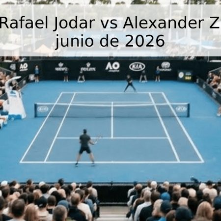 Pronóstico: Rafael Jodar vs Alexander Zverev – 2 de junio de 2026