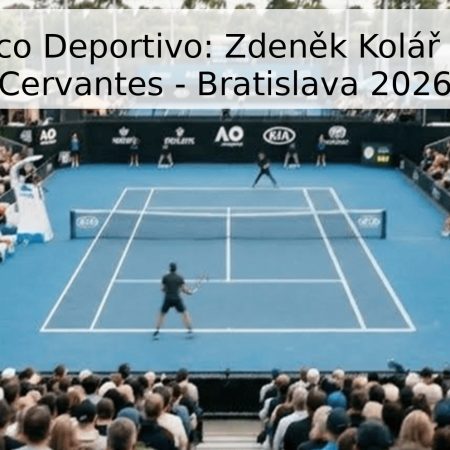 Pronóstico Deportivo: Zdeněk Kolář vs. Iñigo Cervantes – Bratislava 2026