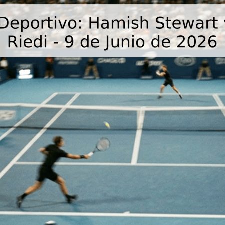 Sports Prediction: Hamish Stewart Vs. Leandro Riedi