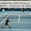 Pronóstico Deportivo: Jiang Xinyu vs. Anastasia Detiuc – 9 de Junio de 2026