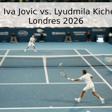 Pronóstico: Iva Jovic vs. Lyudmila Kichenok – WTA Londres 2026