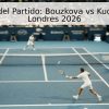 Pronóstico del Partido: Bouzkova vs Kudermetova – Londres 2026