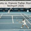 Rinky Hijikata vs. Frances Tiafoe: Pronóstico ATP Stuttgart 2026