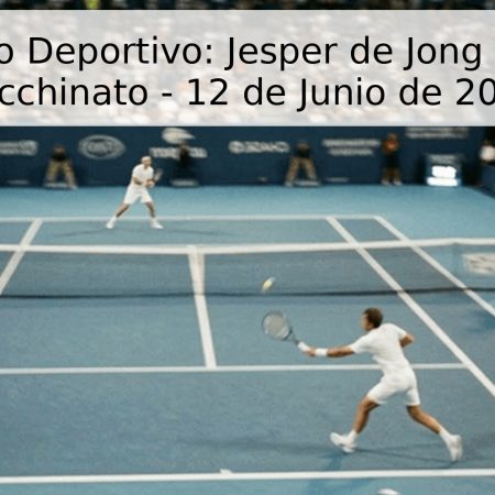 Pronóstico Deportivo: Jesper de Jong vs. Marco Cecchinato – 12 de Junio de 2026